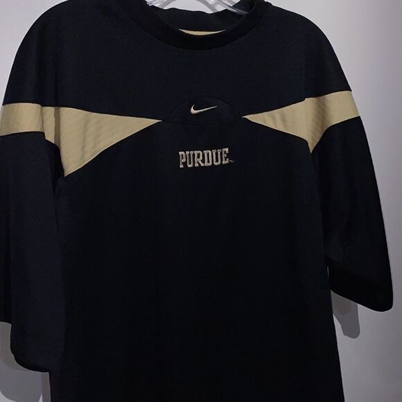 Riccardo Tisci x Nike Men's Black Dri-Fit Purdue Boilermakers Team Shirt Medium - Picture 3 of 11